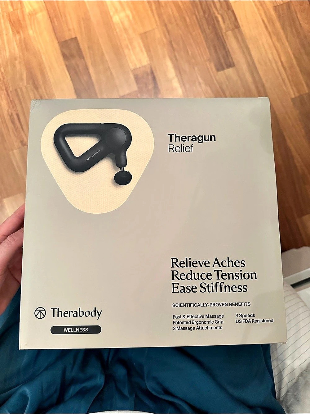 Theragun Relief Massage Device NWT (NY Rangers logo)